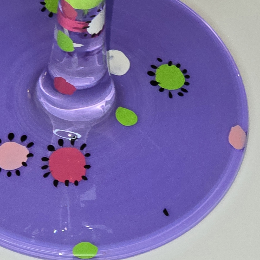 Lolita Mommy’s Time Out Hand Painted Wine Glass Enesco - Picture 3 of 8